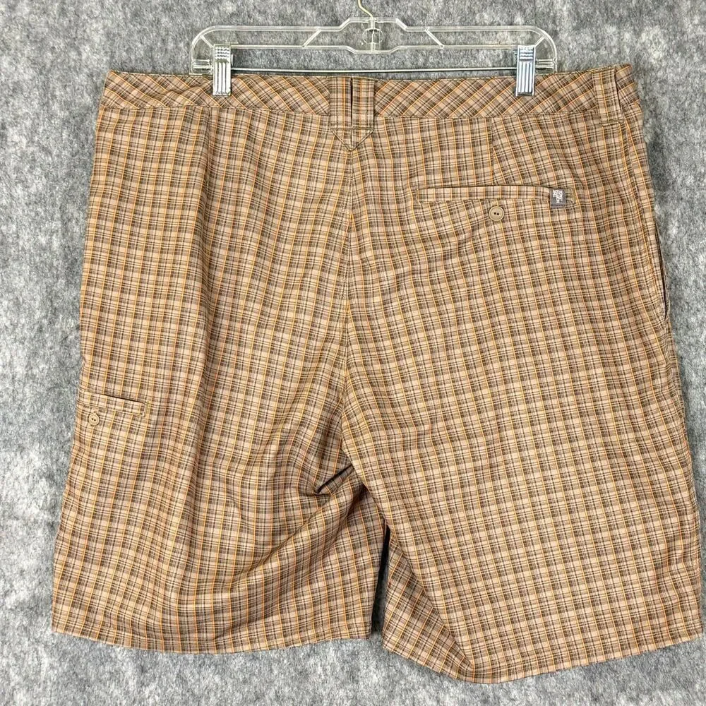 North Face Shorts Mens 38 Plaid Chino Shorts Lightweight Quick Dry Pockets